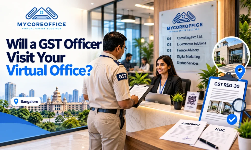 Will a GST officer visit your virtual office